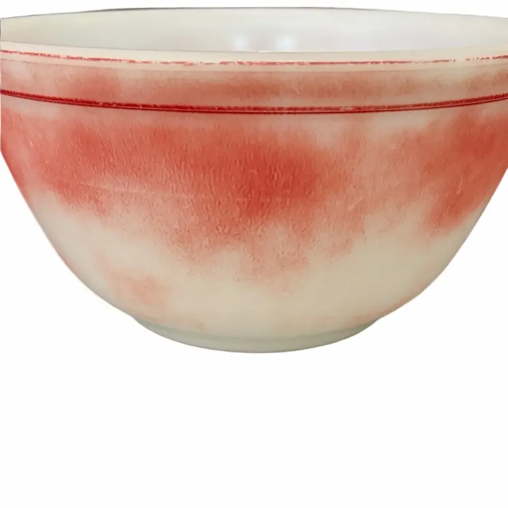 Pyrex Vintage mixing nesting bowl red #402 1.5 quart 1945